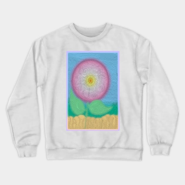 Bellis Daisium Dilly-Dally Crewneck Sweatshirt by becky-titus